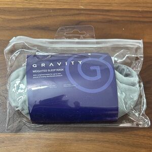 Gravity Weighted Sleep Mask in Gray